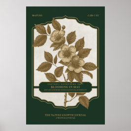 MONATLICHES BLUMEN - MAI GEBURT BLUME GIFT POSTER