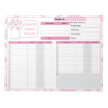 Monatliches Budget und Bill Tracker