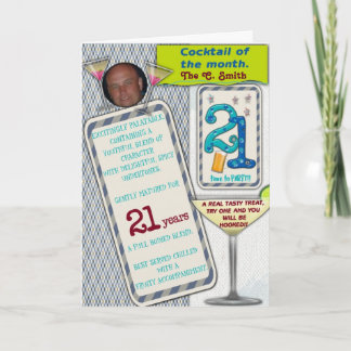 Monatscocktail Karte