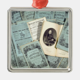 Monatsfragen 'des Lebens und der Abenteuer von Silbernes Ornament