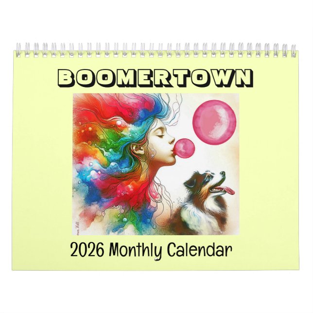 Monatskalender 2026 kalender (Titelbild)