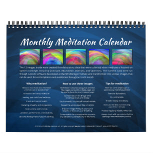 Monatsmeditations-Wandkalender Kalender