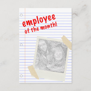 Monatsmitarbeiter Einladung