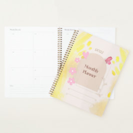 Monatsplaner für Pastell Planer