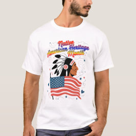 Monatsstolz auf das amerikanische Kulturerbe T-Shirt