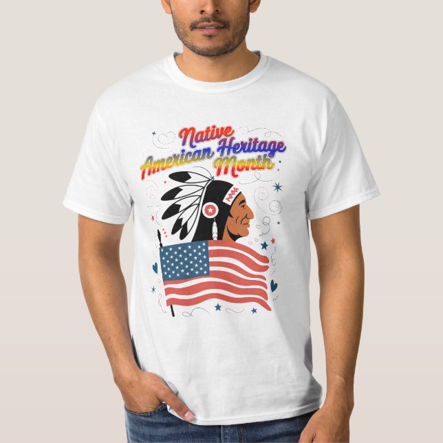 Monatsstolz auf das amerikanische Kulturerbe T-Shirt (Vorderseite)
