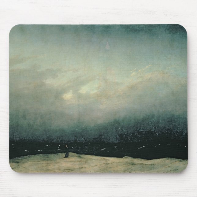 Mönch auf See, 1809 Mousepad (Vorne)
