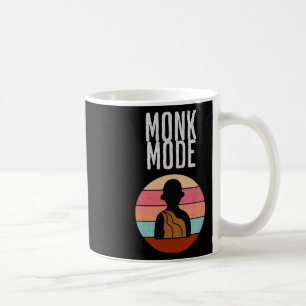 Mönch-Modus, Zen und Yoga, Meditation, buddhistisc Kaffeetasse