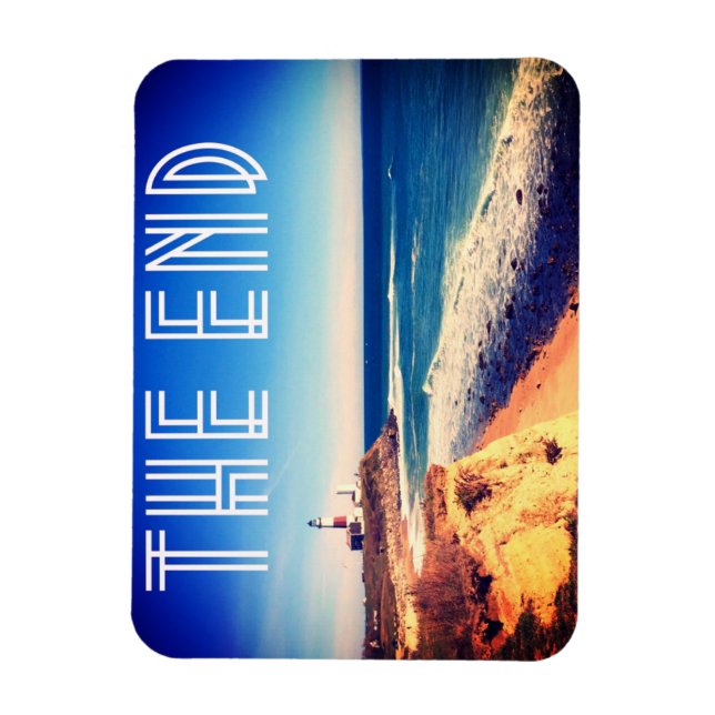 Mönch New York am Ende Magnet (Vertikal)