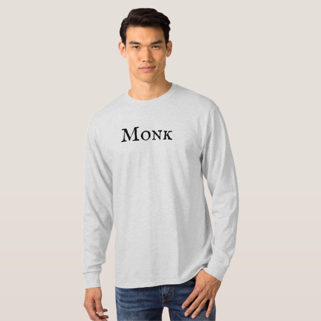 "Mönch" T - Shirt von Männern (Vorne ganz)