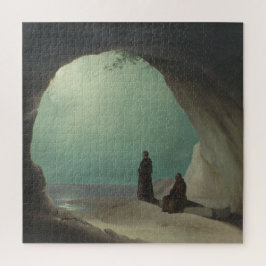 Mönche in Grotto (von Carl Blechen) Puzzle