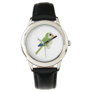 Mönchensittich Armbanduhr