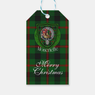 Moncrieffe-Schottischer-Clan-Tartan & -Wappen Geschenkanhänger