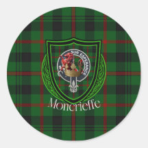 Moncrieffe-Schottischer-Clan-Tartan & -Wappen