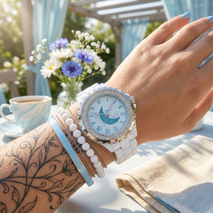 Mond Armbanduhr