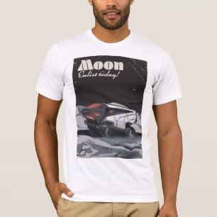 Mond - "Bewerben Sie sich heute" Sci-Fi-Plakat T-Shirt