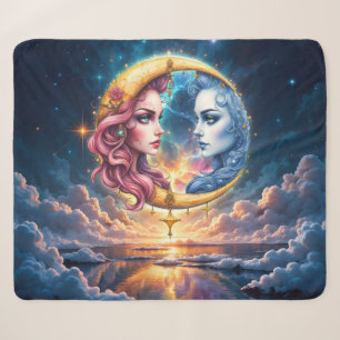 Mond der ewigen Balance – Feuer- und Wasserseelen. Sherpadecke