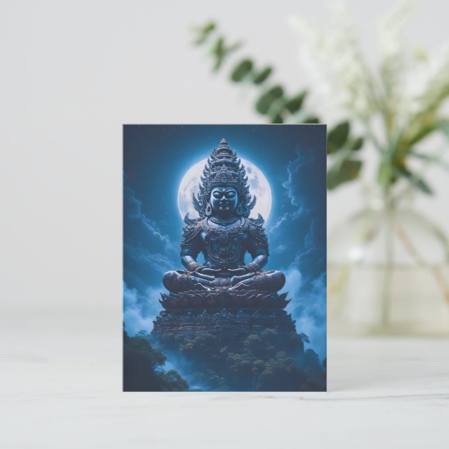 Mond des schweigenden Wächters Postkarte (Stehend Vorderseite)