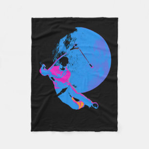 Mond drehen - Scooter Rider Fleecedecke