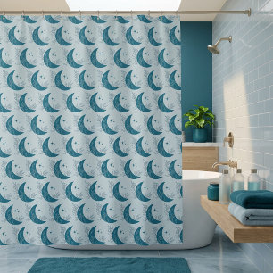 Mond Duschvorhang