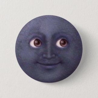 Mond Emoji Knopf Button