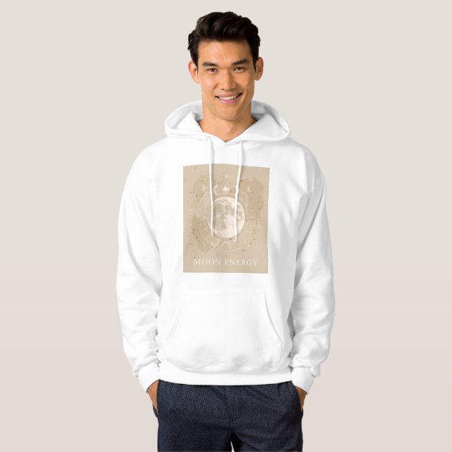 Mond Energie – Boho Astro Hoodie (Vorne ganz)