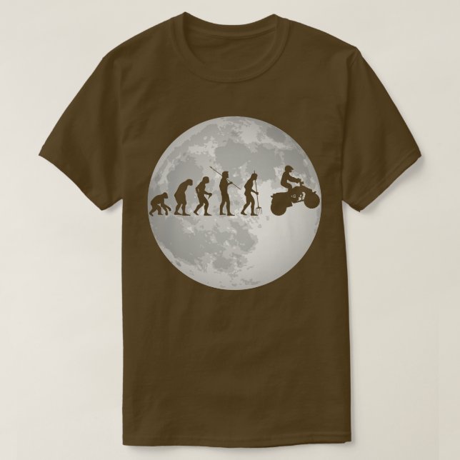 Mond Evolution Quad Bike Rider T-Shirt (Design vorne)