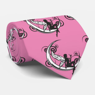 Mond Fairy Silhouette Thunder_Cove Krawatte