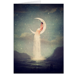 Mond-Fluss-Dame