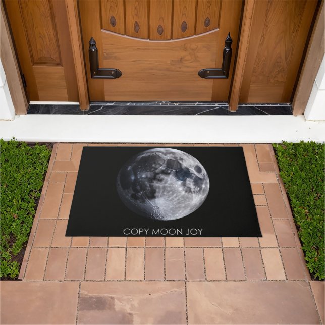 Mond Freude kopieren Fußmatte (Außenbereich)