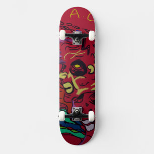 Mond-Galaxie-Skateboard Skateboard