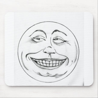 Mond-Gesicht Mousepad