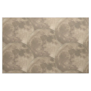 Mond-Gewebe-Vollmond-Gewebe-kundenspezifisches Stoff