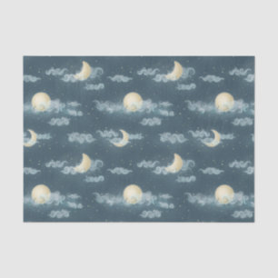 Mond (groß) seidenpapier