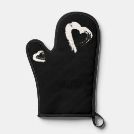 Mond Herz Ofenhandschuh
