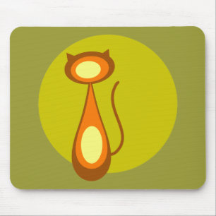 Mond-Katze Mousepad