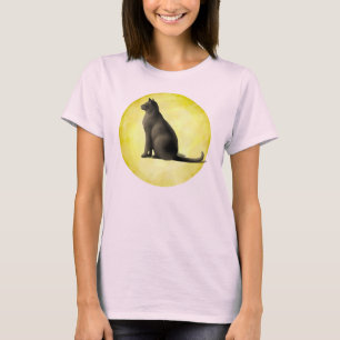 Mond-Katze T-Shirt