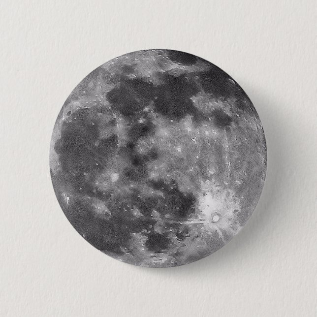 Mond-Knopf Button (Vorderseite)