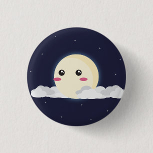 Mond-Knopf Button
