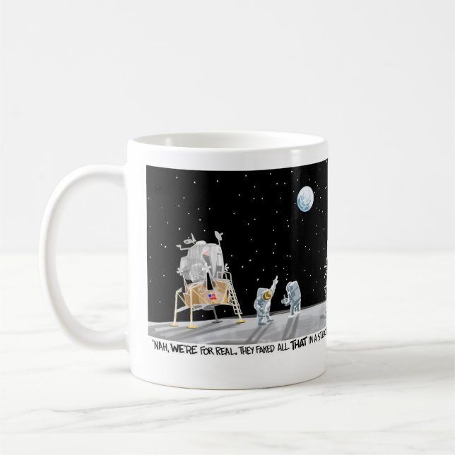 Mond-Landungs-Tasse Tasse (Links)