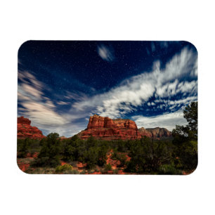 Mond-Licht über Sedona, Arizona Magnet
