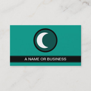 Mond-Meergrünblase Visitenkarte