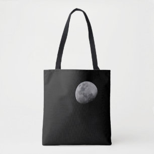 Mond mit schwarzem Himmel   Sambia, Süd-Luangwa