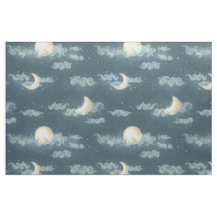 Mond (mittlere Größe) Stoff