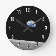 Mond-Mondbahn-Foto der NASAs Apollo 8 Earthrise