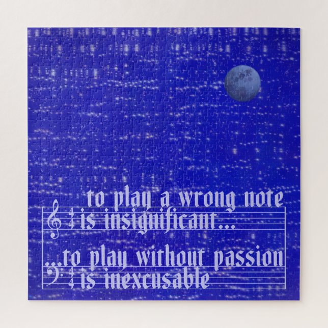 Mond-Musik-Puzzle Puzzle (Vertikal)