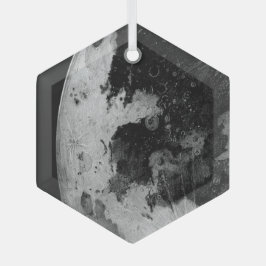 Mond Ornament Aus Glas
