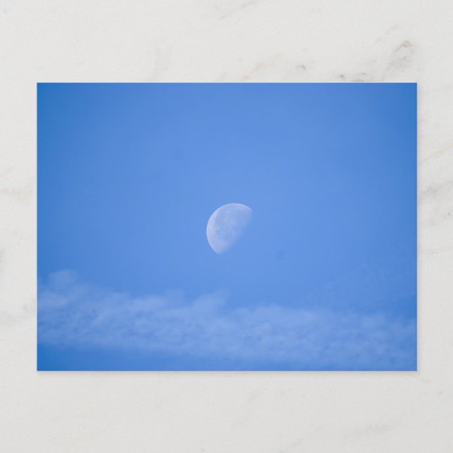 Mond Postkarte (Vorderseite)