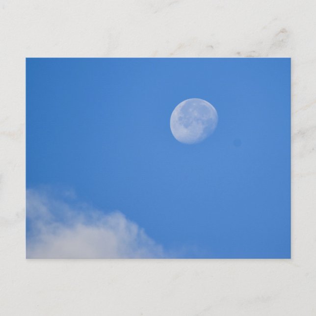 Mond Postkarte (Vorderseite)