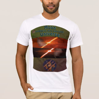 Mond reist in eine andere Universität T-Shirt
